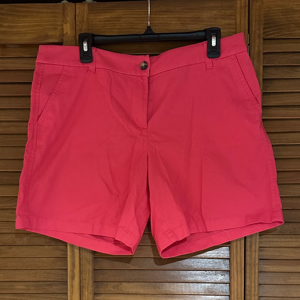 J. Crew Vibrant Pink Women's Bermudas